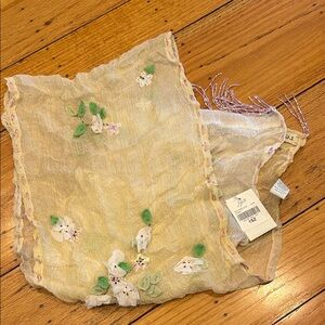 NWT j. Jill silk blend scarf